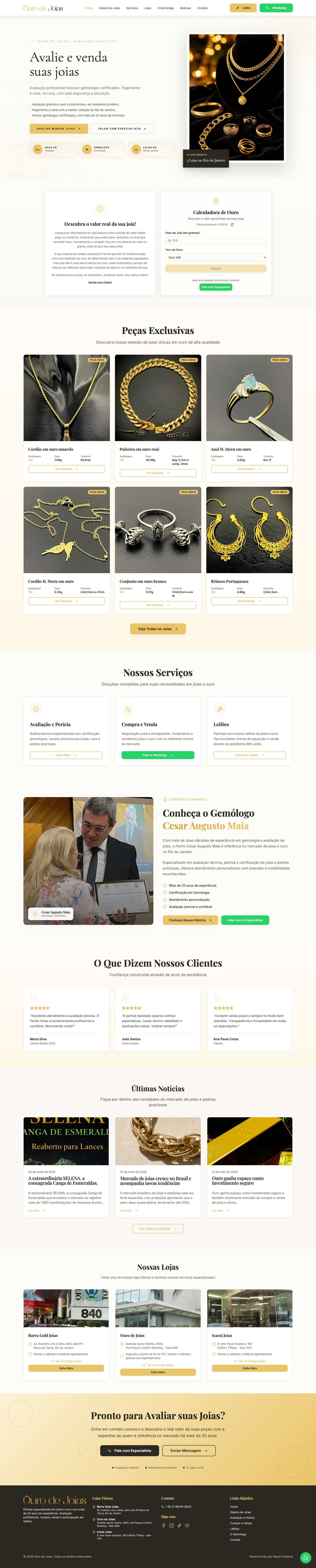 Ouro de Joias · Google Ads, SEO e GEO